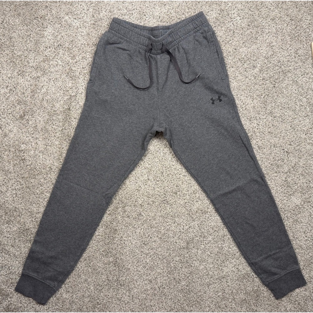 Under Armour Joggers Rival Fleece Medium Dark Grey Heather Athletic Sweatpants